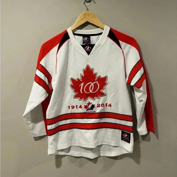 Team  Canada Hockey 100 Anniversary Hockey Jersey - Picture 1 of 7
